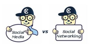 social media vs social networking